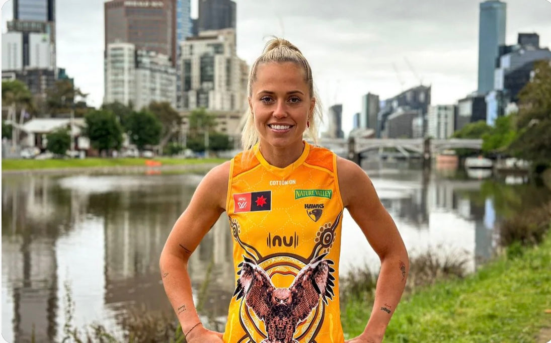 Hawthorn Football Club AFLW 2023 Indigenous Guernsey Unveiling