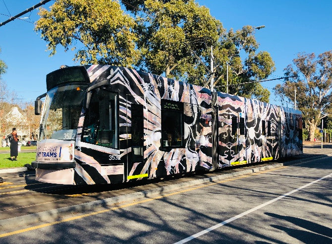 Melbourne's First Nation Art Designed Trams