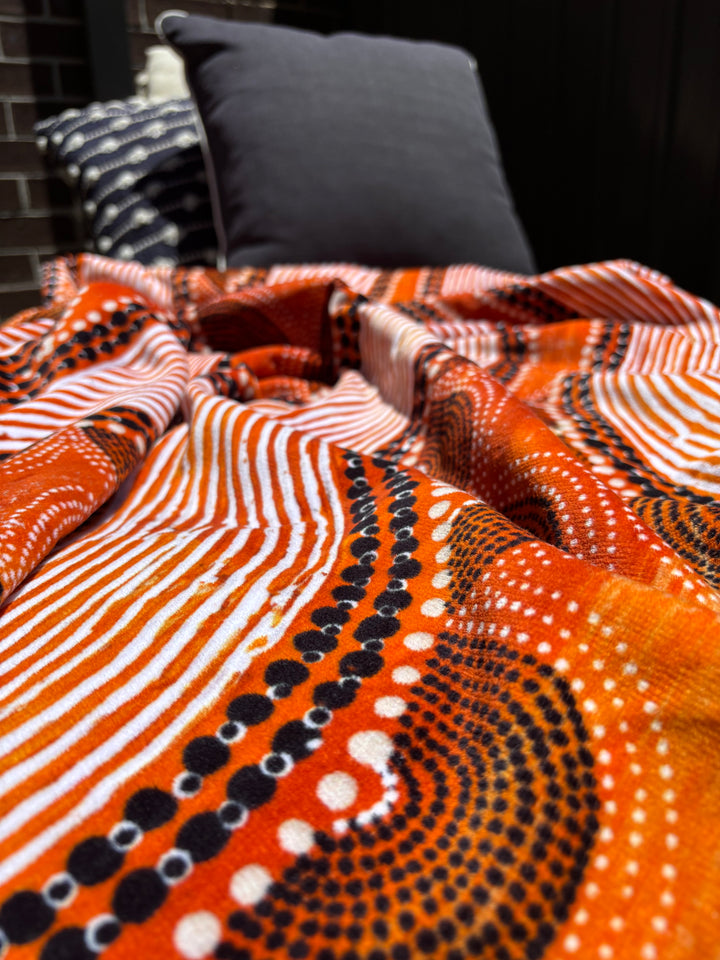 'Birrarung' Beach Towel