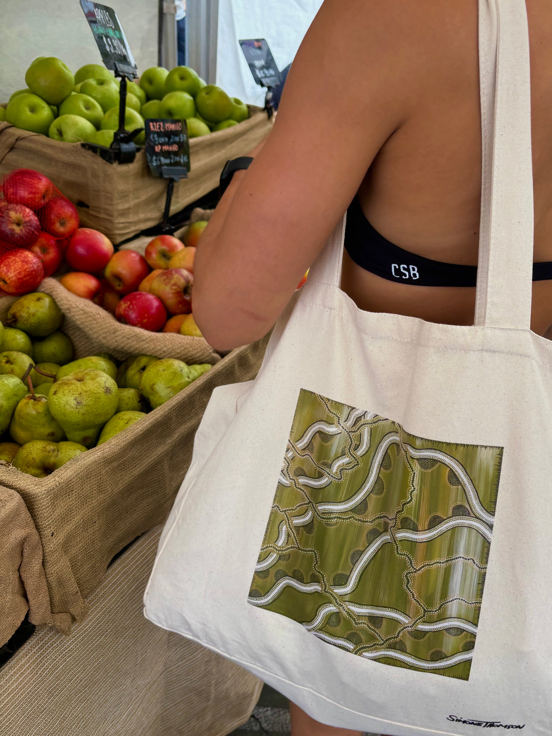 'Two Rivers' Tote Bag