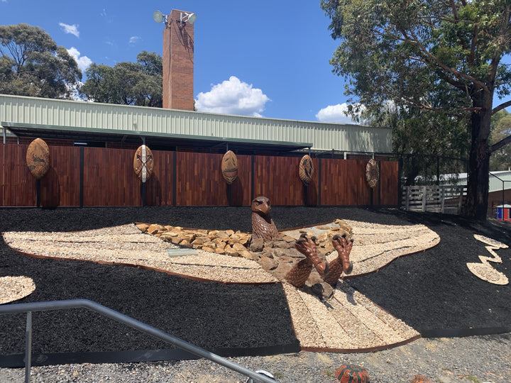 Heathmont College, Rob Bast- Sculptor, Simone Thomson, Regional Arts Victoria 2021